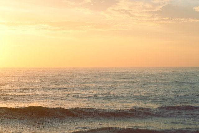 sunrise and ocean